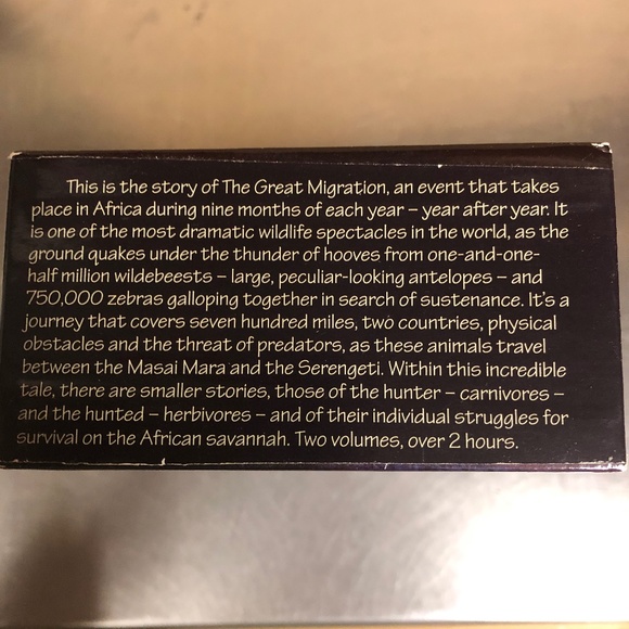 Untamed Africa VHS Video Tapes, Life in the Animal Kingdom Library Set of 2 NEW - Picture 5 of 8